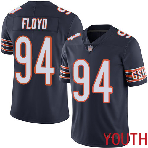 Chicago Bears Limited Navy Blue Youth Leonard Floyd Home Jersey NFL Football #94 Vapor Untouchable->youth nfl jersey->Youth Jersey